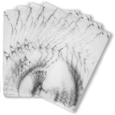 Silicone Placemat, Linen in Marble
