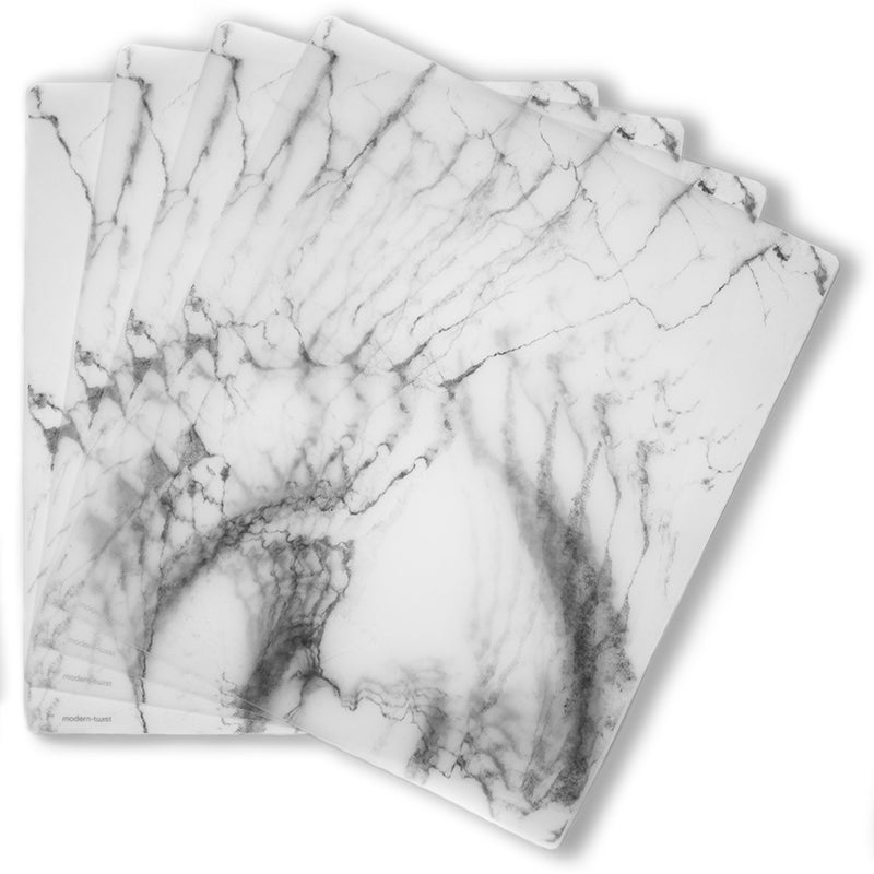 Silicone Placemat, Linen in Marble