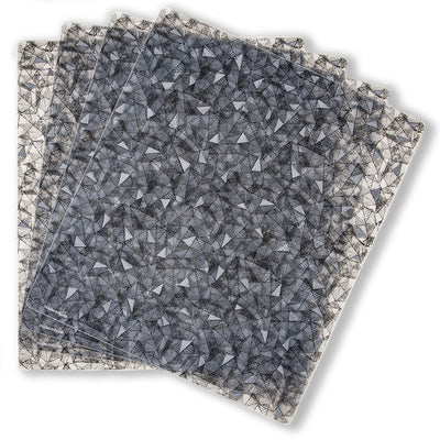 Silicone Placemat, Hatch in Black