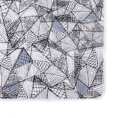 Silicone Placemat, Hatch in Black