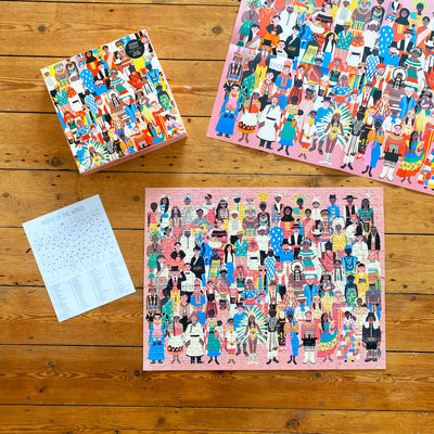People of the World 500 Piece Jigsaw Puzzle