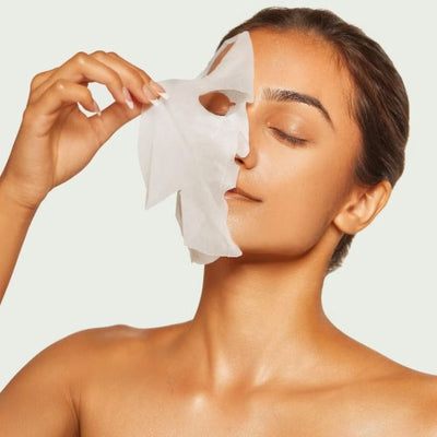 Plant-Based Sheet Mask, Blueberry Coconut Milk
