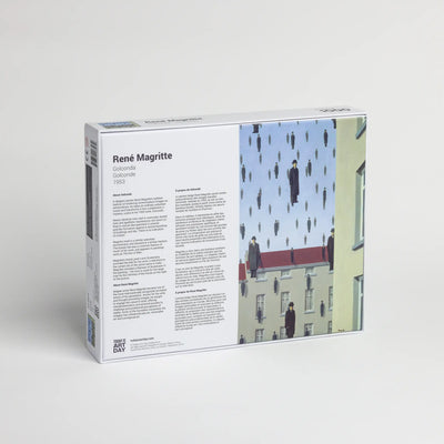 Puzzle: René Magritte's Golconda