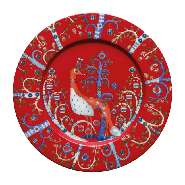 Iittala, Taika: 8.5" Plate in Red