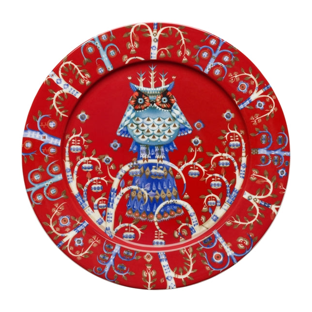 Iittala, Taika: 10.5" Plate in Red