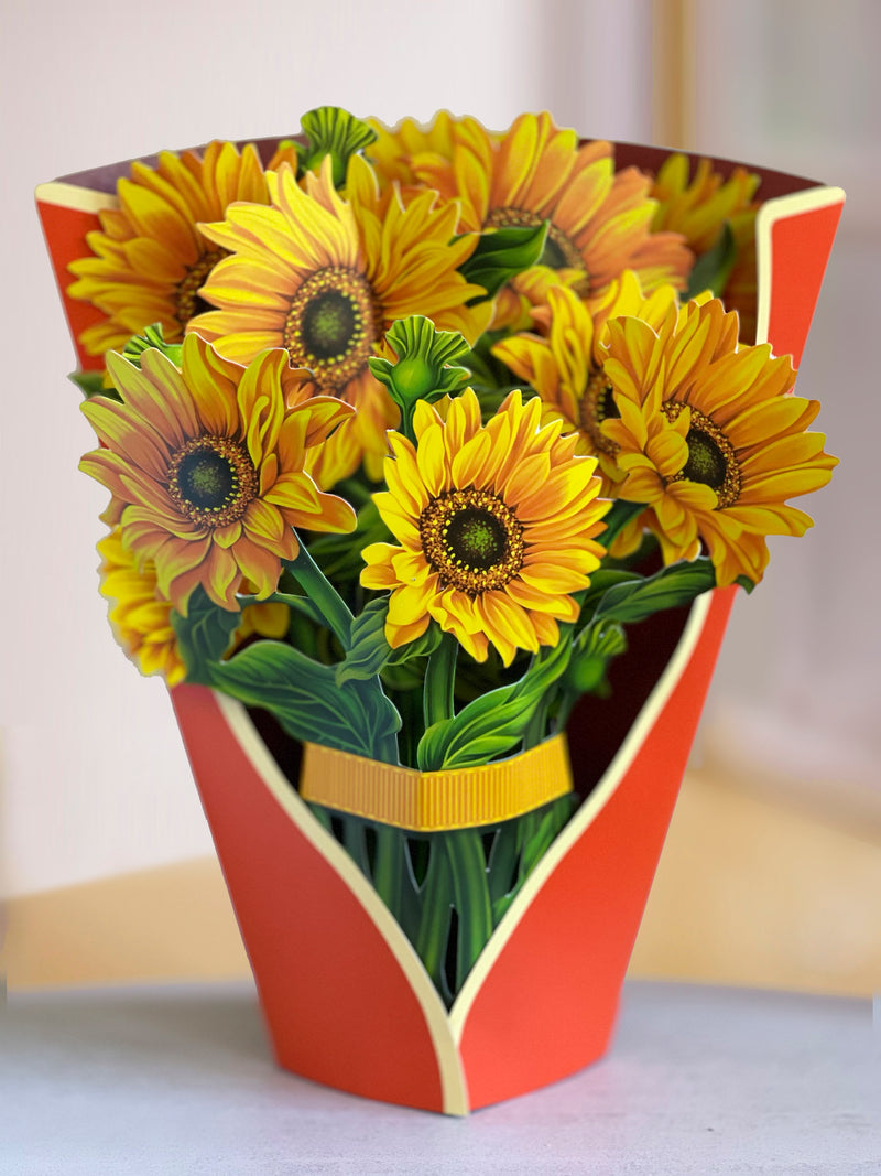 Fresh Cut Paper, Sunflowers