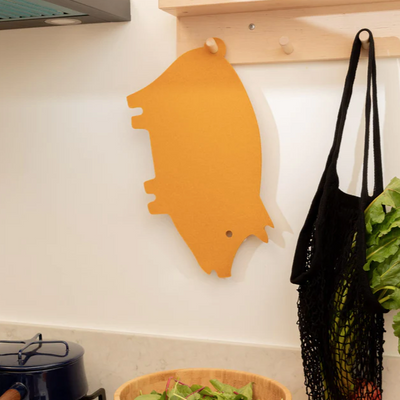 Pig Trivet in Pink