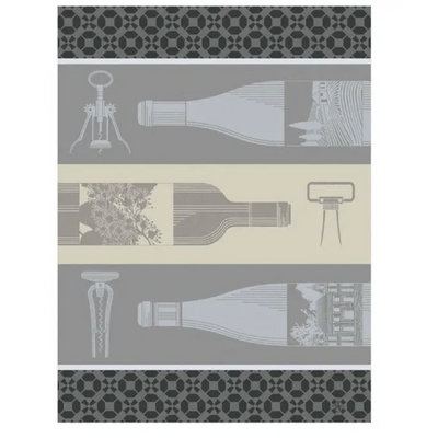 Le Jacquard Francais, Vin en Bouteille Tea Towel