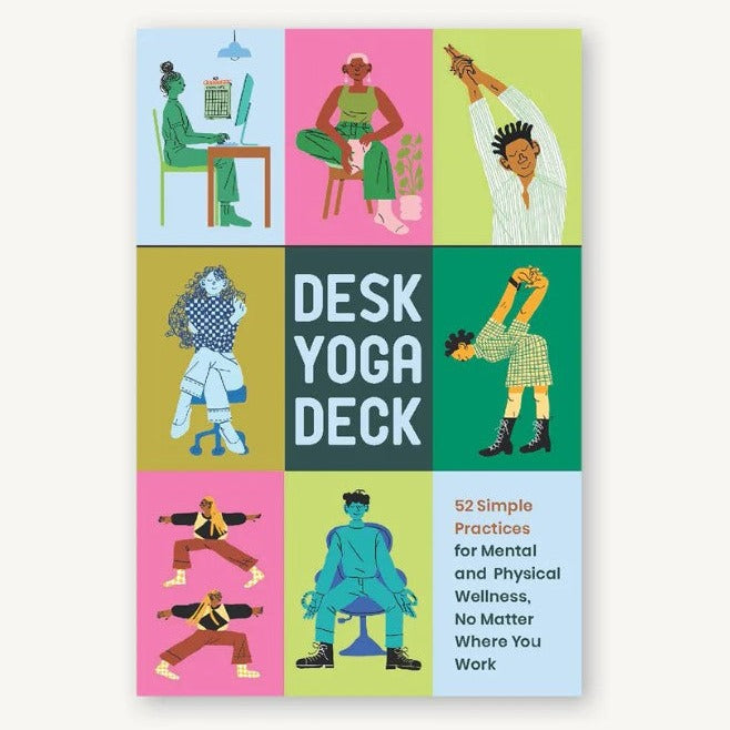 Desk Yoga Deck: 52 Simple