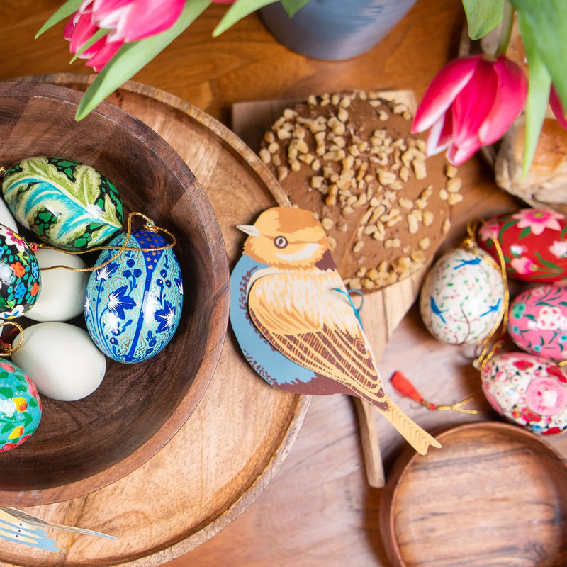 Spring Bird Paper Decorations