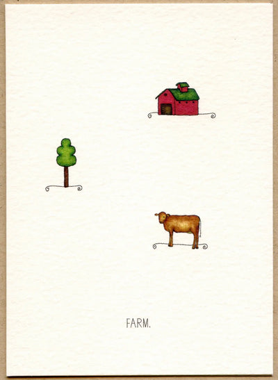 Stationary Card Pack: Life On The Farm