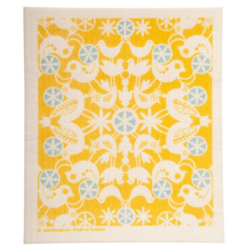 Swedish Dish Cloth, Bird Kaleidoscope