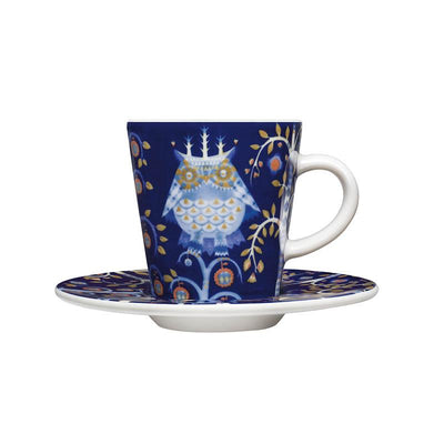 Iittala, Taika: Espresso Cup with Saucer in Blue