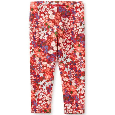 Printed Baby Leggings in Garden Sunset by Tea Collection