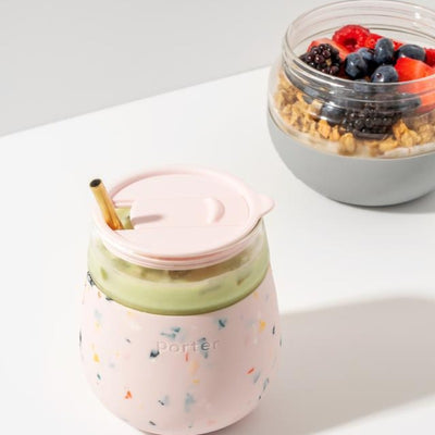 Terrazzo Travel Cup Blush