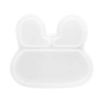 Bunny Stickie Plate in Mint