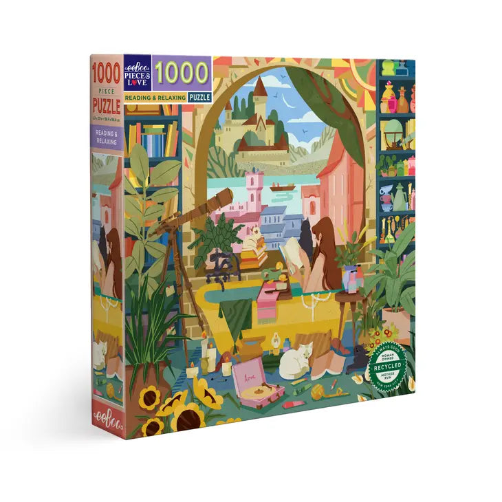 Reading & Relaxing 1000 Piece Puzzle