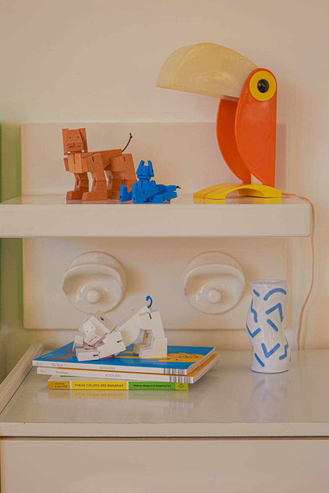 Areaware, Cubebot Small, Natural – AKAR Design