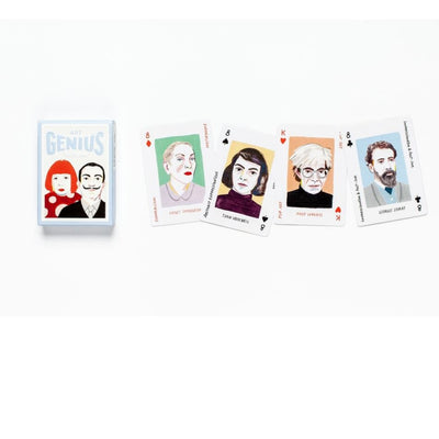 Genius Artist Playing Cards