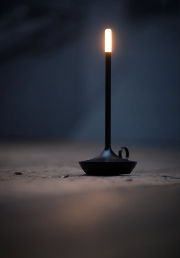 Portable Lamp in Black