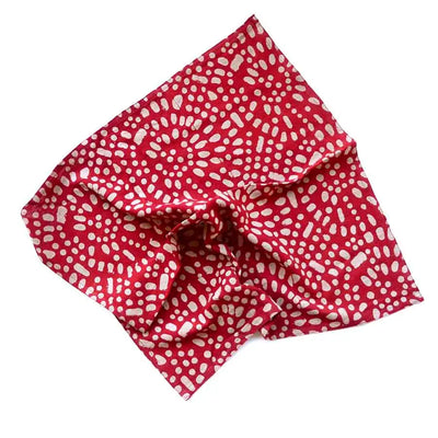 Love Sprinkles, Cloth Napkins in Red