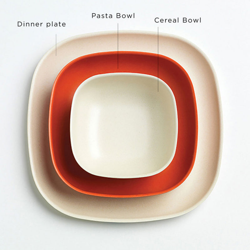 Bamboo Pasta Plate Bowl