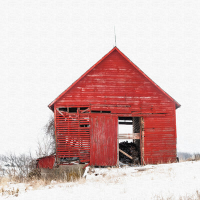 Newport Barn Canvas Print