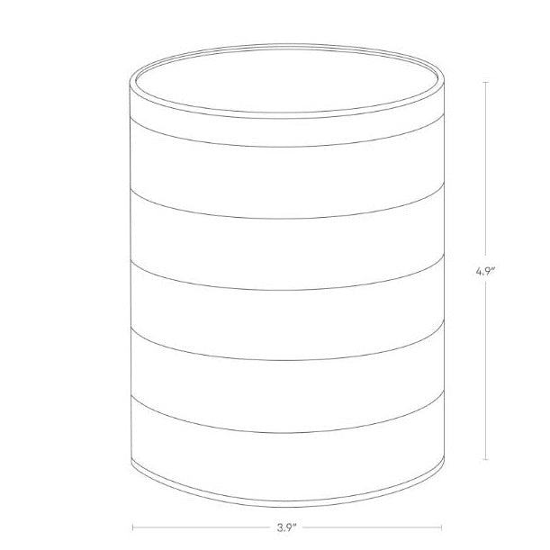 Stacked Jewelry Box, 5-Tier with Lid