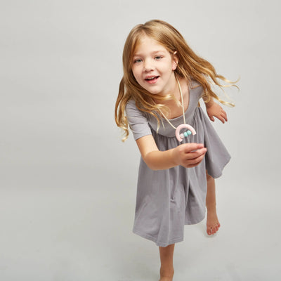 Cotton Candy Rainbow Sensory Necklace