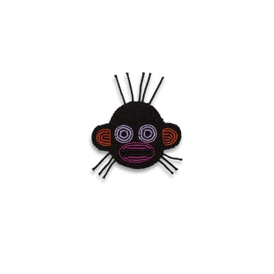 Embroidered Pin: Mini Monkey