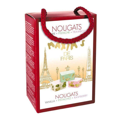 Nougats: Plain, Pistachio and Raspberry