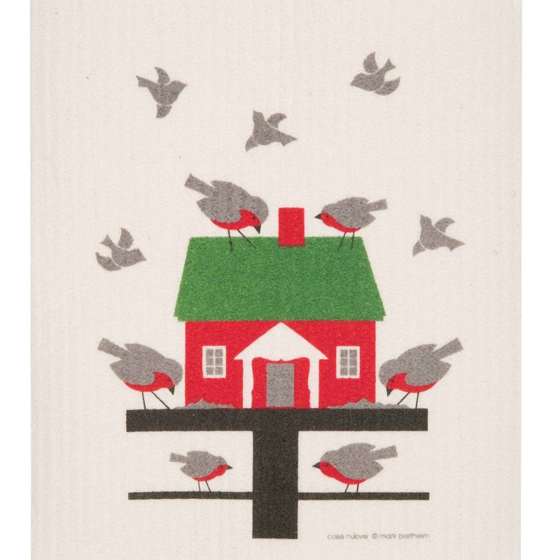 Swedish Dish Cloth, Bird Feeder