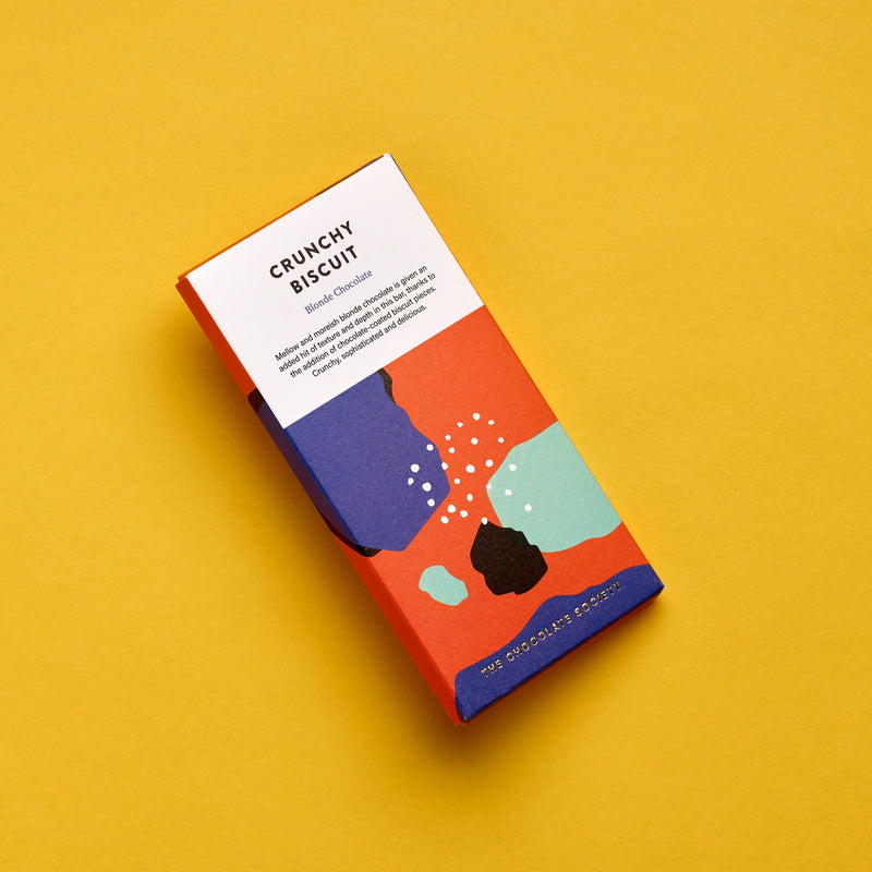 Crunchy Biscuit White Chocolate Bar