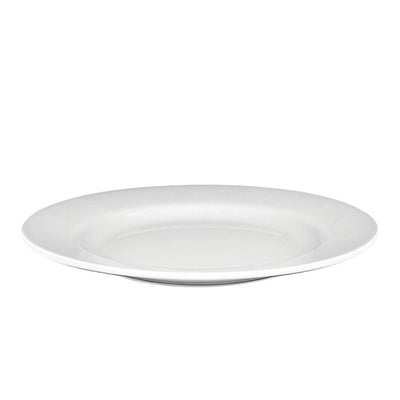 Alessi PlateBowlCup Dinner Plate, Porcelain Plate, Dinnerware, White, Designer Jasper Morrison