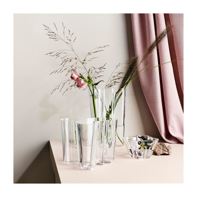 Iittala, Alvar Aalto Collection Vases in Cranberry