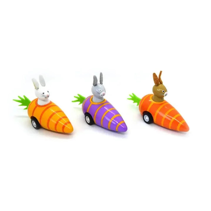 Pull Back Bunny Car