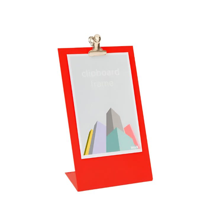 Clipboard Frame in Red