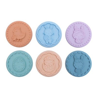Easter Stampies: Silicone Animal Cookie Stamps