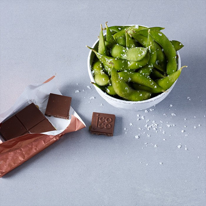 Edamame Sea Salt Chocolate Bar
