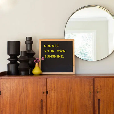 Magnetic Letter Slate Chalkboard
