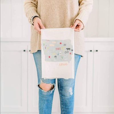 Iowa Flour Sack Kitchen Towel