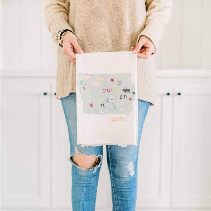 Iowa Flour Sack Kitchen Towel