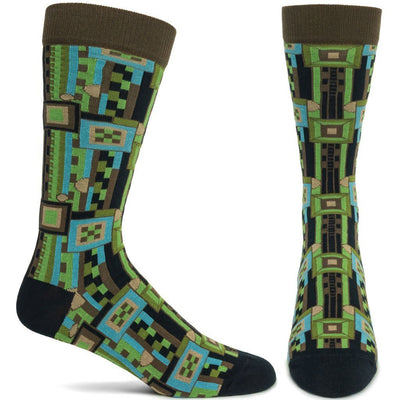 ozone socks, Frank Lloyd Wright Saguaro, Brown