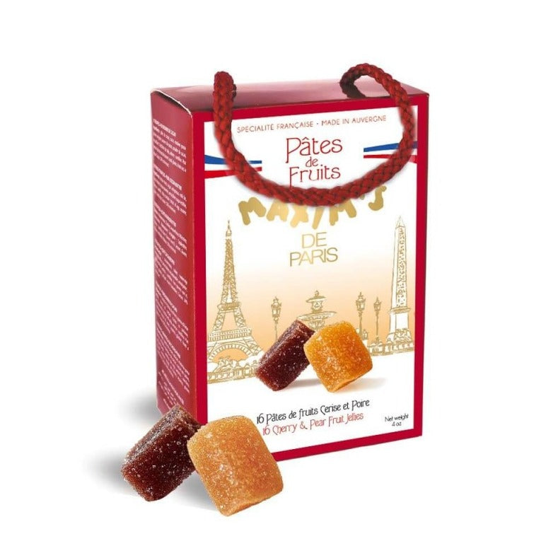 Pates de Fruits, Cherry + Pear Fruit Jellies!