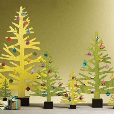 Alpine Tree Ornaments Set of 24 - Baubles