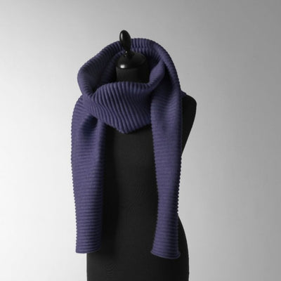 Long Pleece Scarf in Midnight Blue