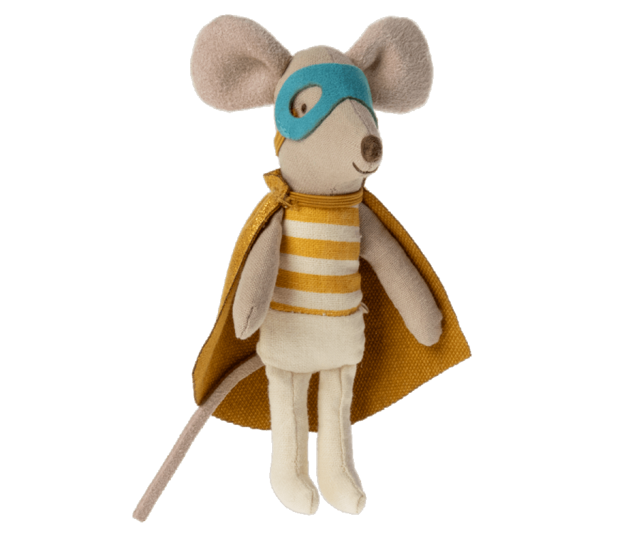 Super Hero Little Brother Mouse in a Matchbox Super Hero Little Brother Mouse in a Matchbox