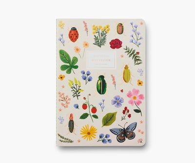 Assorted Set of 3 Notebooks in Curio