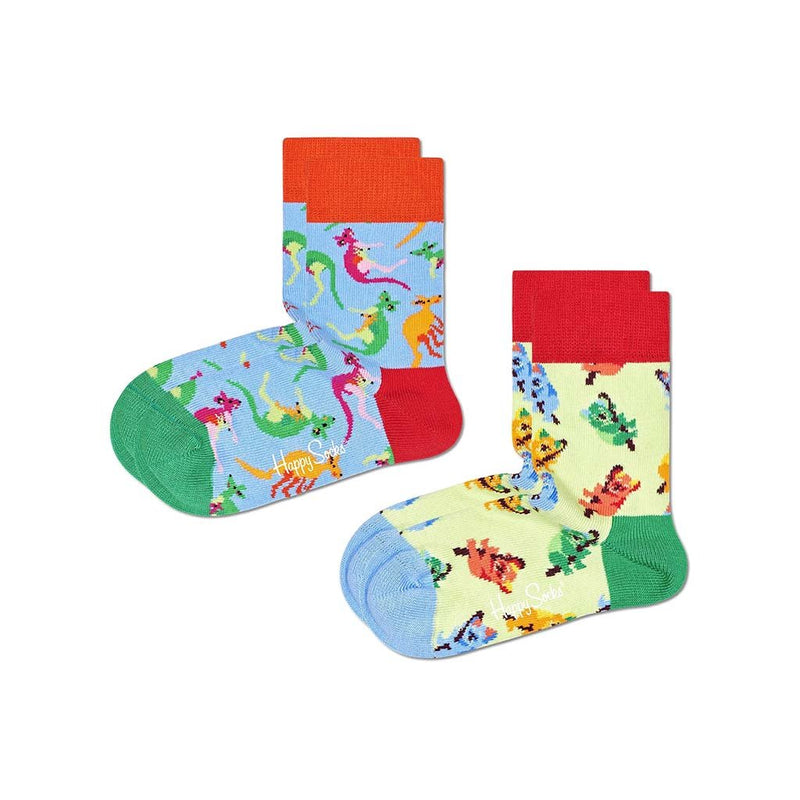 2-Pack Kids Kangaroo and Koala Socks