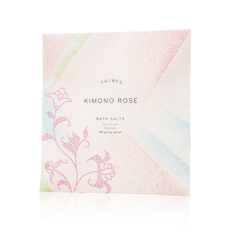 Thymes, Kimono Rose Foaming Bath Salts Envelope